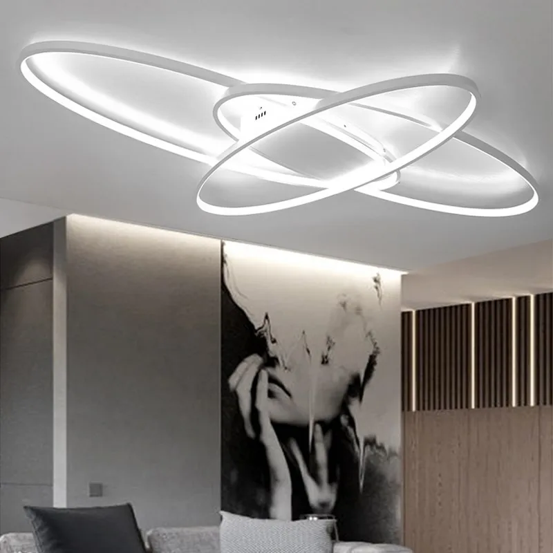 LED-moderne minimalistisk kreative atmosfære, oval loft lampe personlighed, soveværelse, spisestue lamper WF6131112