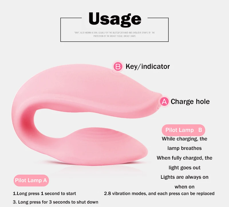 Par vibrator kvindelige sex toy klitoris stimulation erotisk voksen produkter, sexlegetøj til kvinde