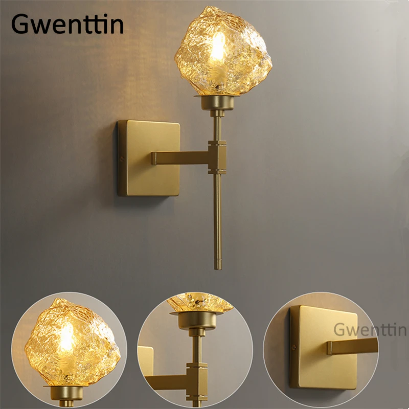 Moderne Glas Led væglampe Spejl Lys væglamper til Indretning Loft Væg Sconces Stue, Soveværelse, Badeværelse lamper