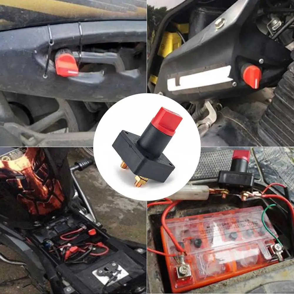 300A Batteri Afbryde Rotary Isolator Batteri Skifte tag netledningen Skæres Dræbe Skifter til Auto Truck Båd
