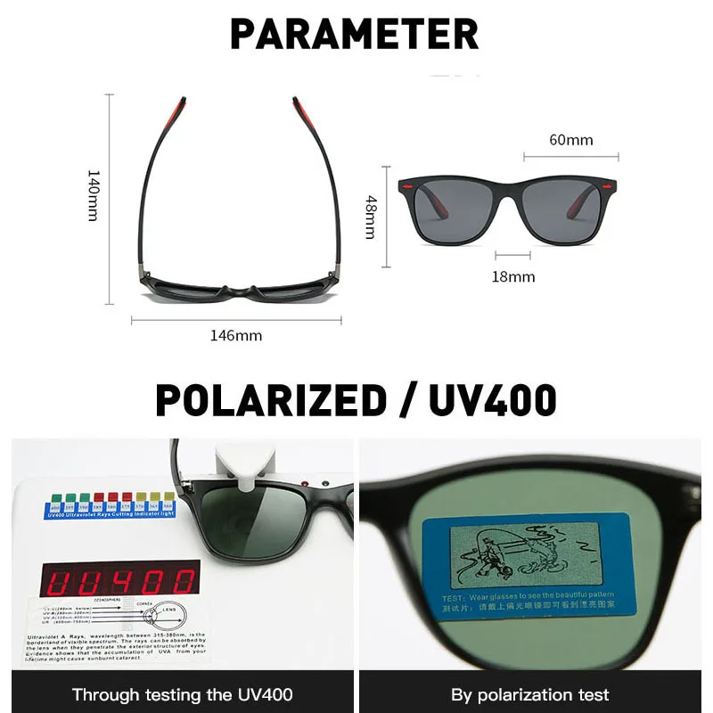 Polariserede Solbriller Mænd Udendørs Sport/Kørsel Solbrille Kvinder UV-Beskyttelse Briller/Briller/Nuancer For Mandlige/Kvindelige