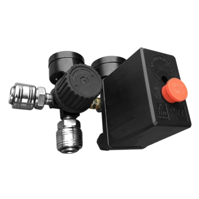 Holdbar 240V/380V Regulator Pligt Kompressor Pumpe trykregulering Skifte Luft Pumpe Ventil 0-180 PSI Med en Akselafstand
