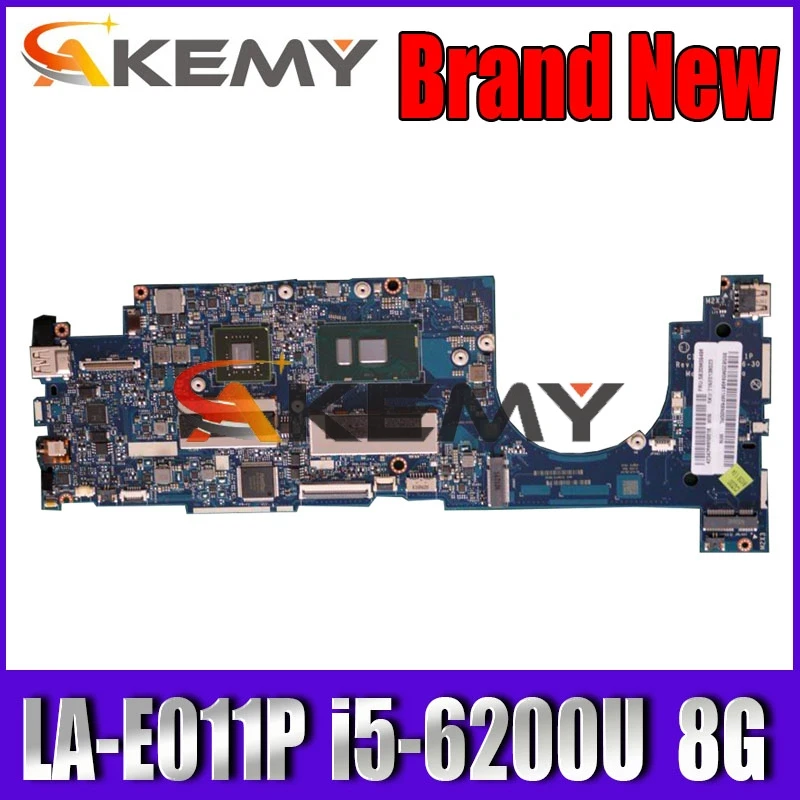 LA-E011P oprindelige bundkort For Lenovo Ideapad AIR 13 710S-13IKB Laptop bundkort w/ 8GB RAM I5-6200U