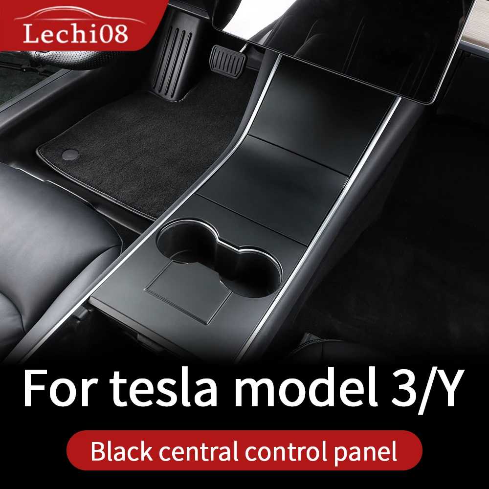 Central Kontrolpanel For Tesla Model 3 Tilbehør Bil Center Beskyttelse Panel Tesla Model Med Tre Tilbehør Tesla Model Y
