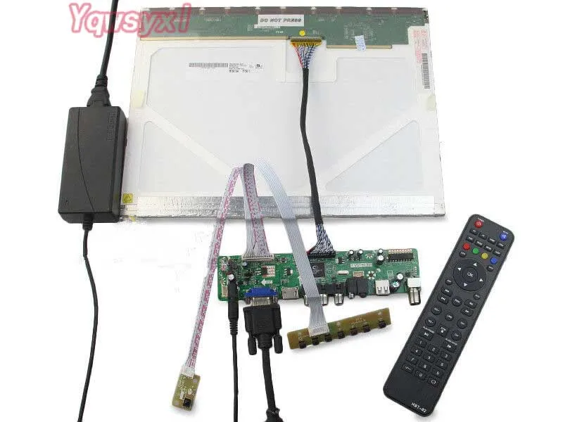 Yqwsyxl Kit til LP171WE2-TL03 TV+HDMI+VGA+AV+USB-LCD-LED-skærm-Controller Driver yrelsen
