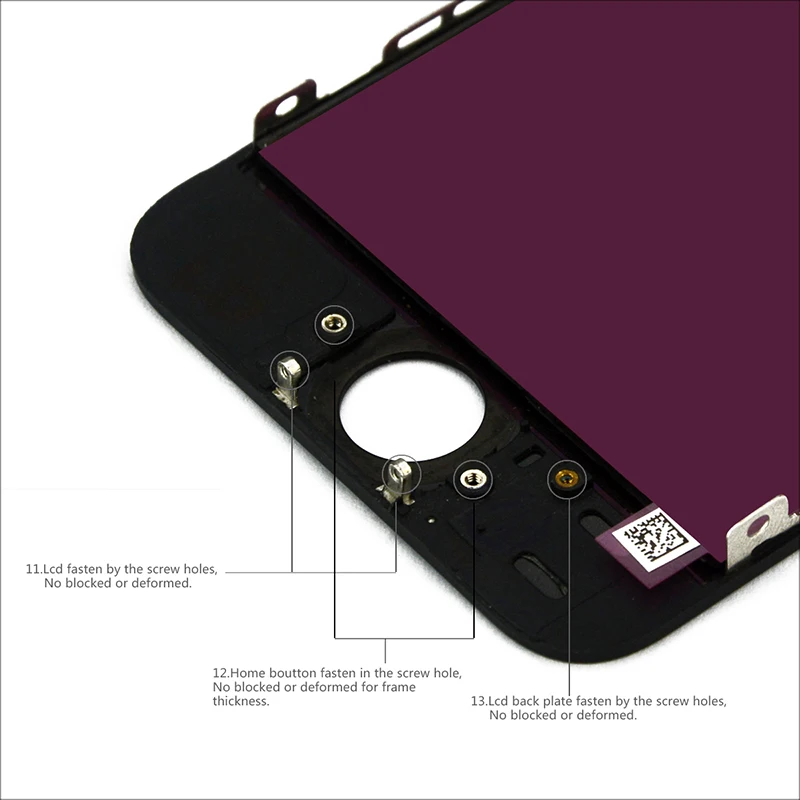 Fabrik LCD-For iPhone 5 5c 5s LCD-Skærm Touch screen Digitizer Assembly Ingen Døde Pixel Komplet Udskiftning af AAA-kvalitet