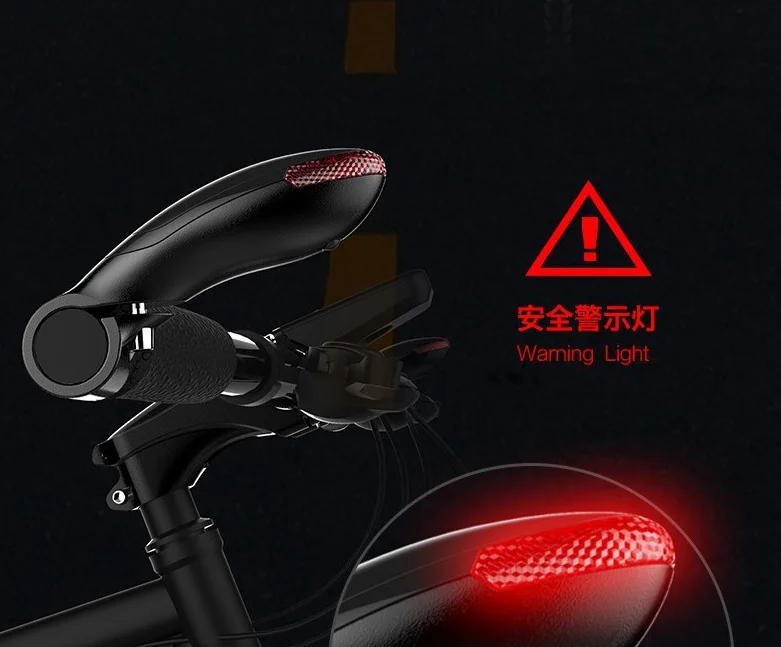 Side håndtag på cyklen har LED lys håndtaget Igen signal indikator lampe lampe cykel