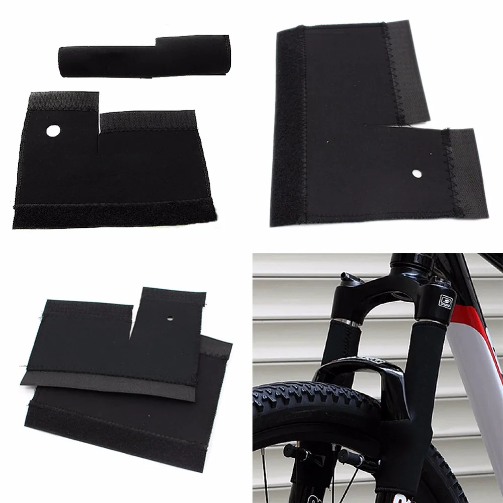 2STK/masse cykelstellet Kæde Protector Cykling MTB Cykel Forgaffel Beskyttende Pad Vagt Wrap Cover Sæt Cykel Tilbehør