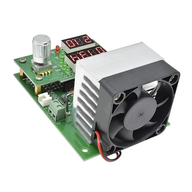 60W 30V 0-9.99 En Konstant Strøm Elektronisk Belastning Digitalt LCD-Skærm Batteri Kapacitet Meter Tester med køleplade Fan