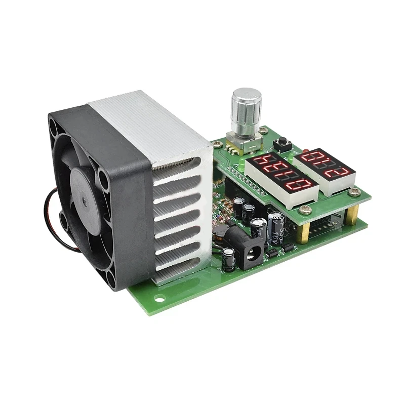 60W 30V 0-9.99 En Konstant Strøm Elektronisk Belastning Digitalt LCD-Skærm Batteri Kapacitet Meter Tester med køleplade Fan