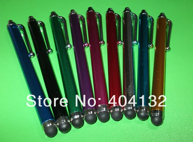 1000PCS/Masse Flerfarvet Mobiltelefon Kapacitiv Skærm Pen Til Tablet PC Styls Penne
