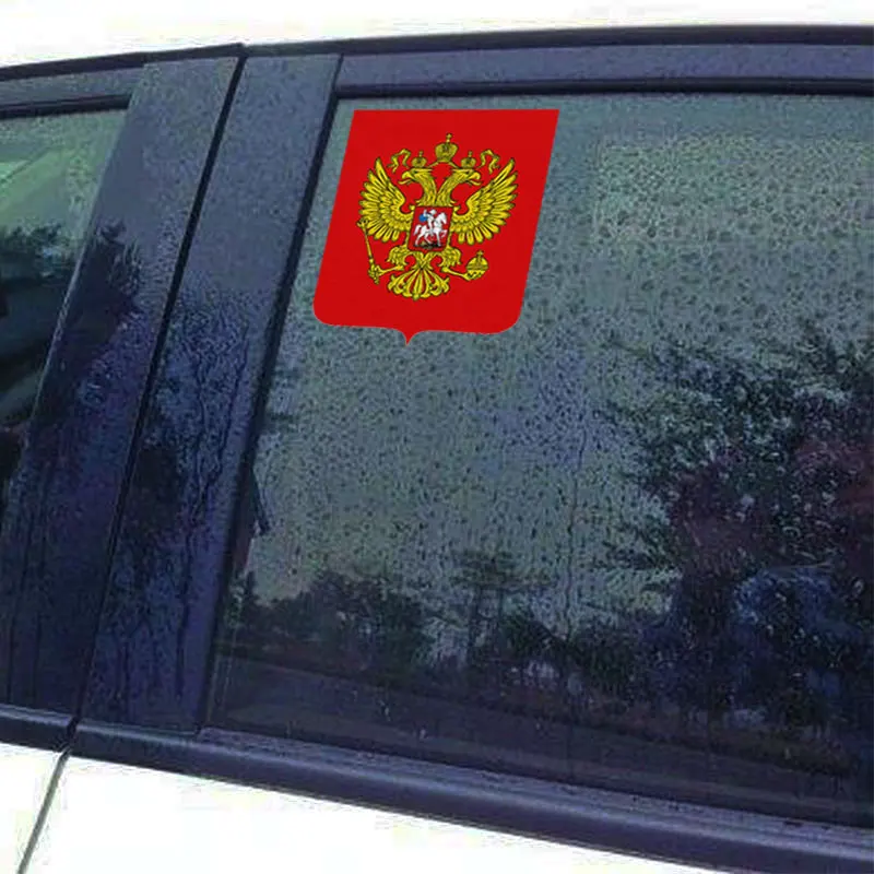 Russiske Nationale Emblem Bil Klistermærke til Bil styling ørnen og ridder mærkat auto produkter decals PVC Vandtæt Mærkat
