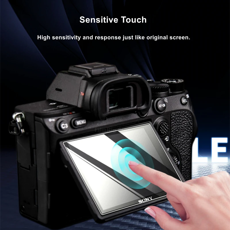 A7c Hærdet Glas Protector Guard Cover til Sony Alpha 7C ILCE-7CL A7C A7CL Kameraets LCD-Skærm Beskyttende Film Beskyttelse