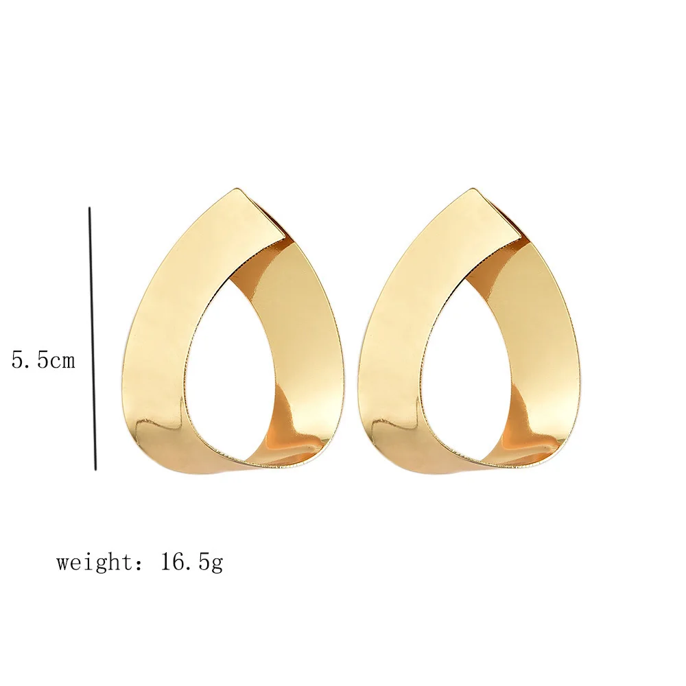Hot Nye mode smykker Unikke Geometriske vand form dråbe øreringe Til Bryllup Oorbellen pendientes orecchini