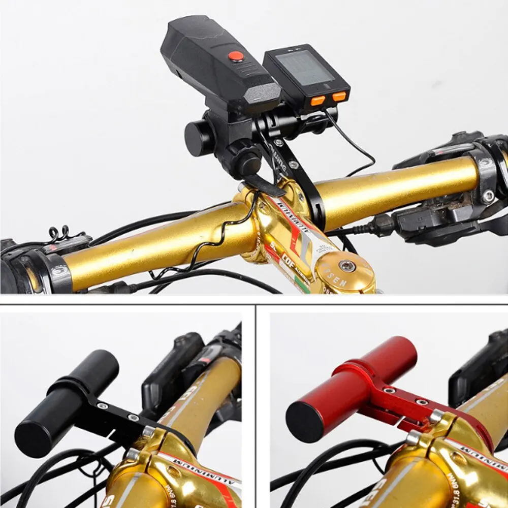 10cm Cykel, Styr Extender Udvidelse Carbon Fiber Beslag Aluminium Klemme For Cykel Speedometer Lygten Lys fatning