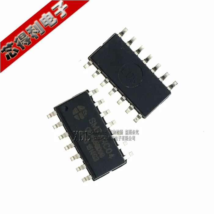 10stk/masse Helt Nye og Originale SM74HC04D SM74HC04 SOP14 Micro LED-Display IC