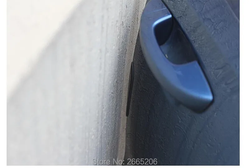 4stk/masse kulfiber bildøren side Kant Beskyttelse klistermærker til Lexus is250 rx300 nx ct200h gs300 rx350 gx470 rx330 tilbehør
