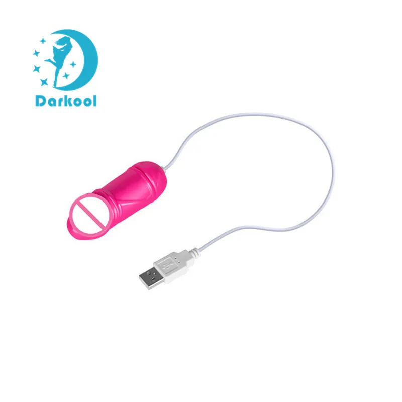 Lille Dildo Bullet Vibrator Sex Legetøj til Kvinder Multi-Speed USB Jump Æg Power Vibration Til Klitoris Stimulator Skeden