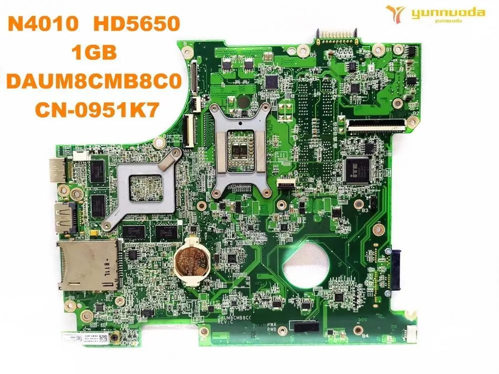 Den oprindelige DELL N4010 laptop bundkort N4010 HD5650 1GB DAUM8CMB8C0 KN-0951K7 testet gode gratis fragt