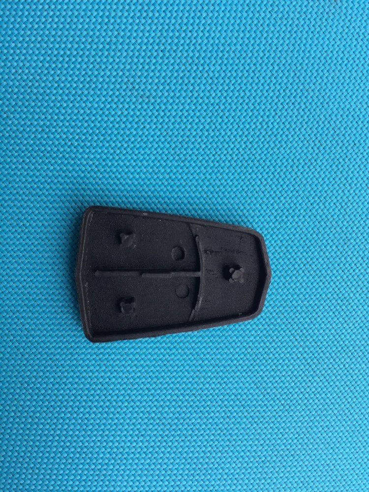 10stk/masse nye udskiftning af gummi-knappen tastatur Til Opel 2 3-knap fjernbetjening flip nøgle skallen tom sag