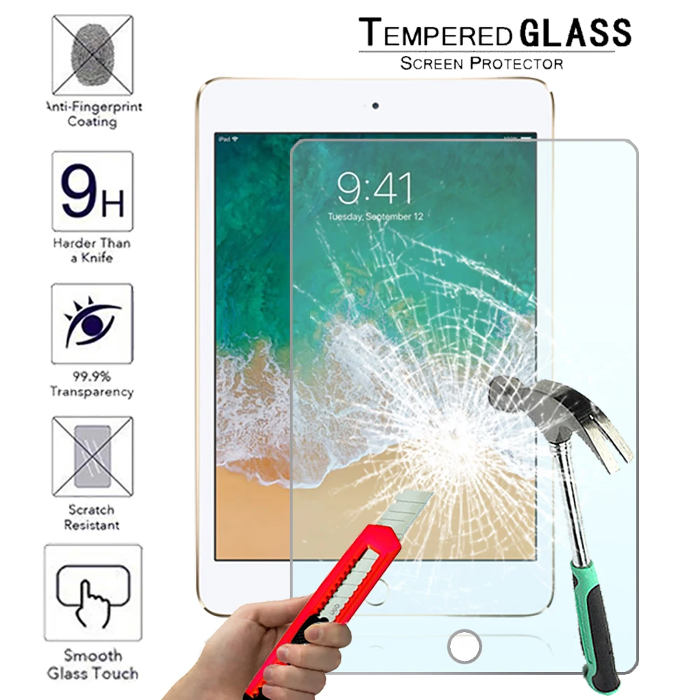 Tablet-Skærm Film til Apple IPad Mini 1/Mini 2/Mini 3 7,9 Tommer eksplosionssikker Skærm Protektor Dække Anti-blænding Hærdet Glas