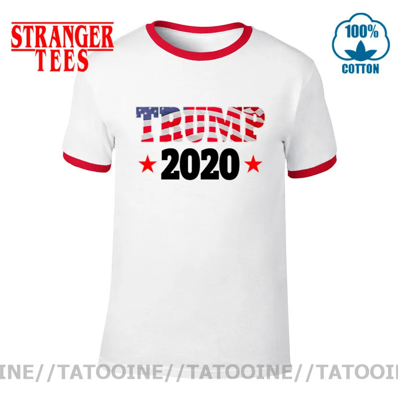 Bomuld t-shirt mænd sommer top-shirts Black Trump 2020 Usa Vintage T-Shirt til Mænd XS-5Xl Os Bomuld Varm Sommer Casual t-Shirt