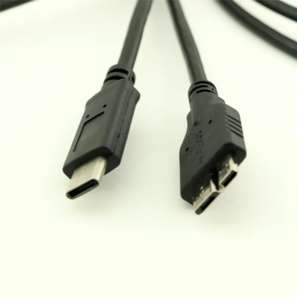 1stk 5 gbps USB 3.1 Type C han til Micro-B USB 3.0 Mandlige Drev Kabel Til Printeren Macbook 1m/3 ft
