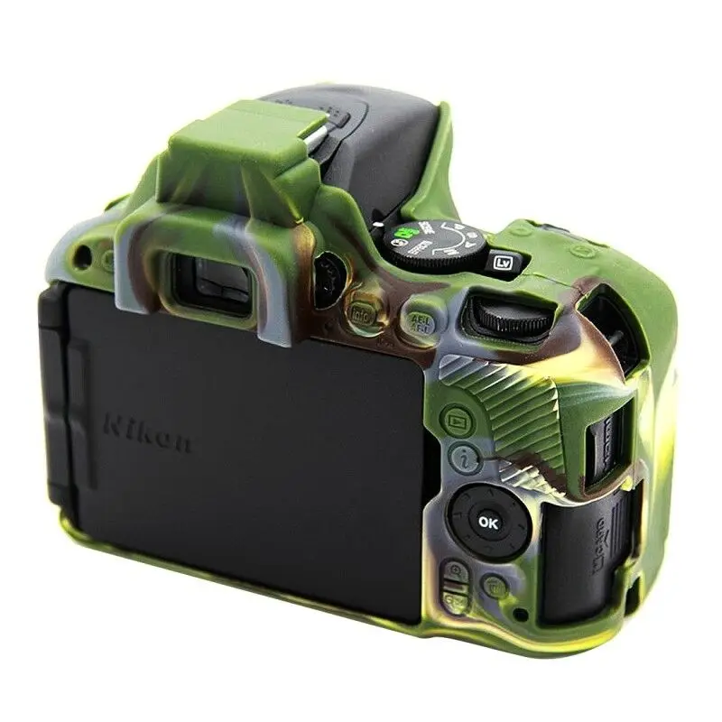 PULUZ Blød Silikone Beskyttende Blød Tilfælde Dække Huden til Nikon D5500/ D5600