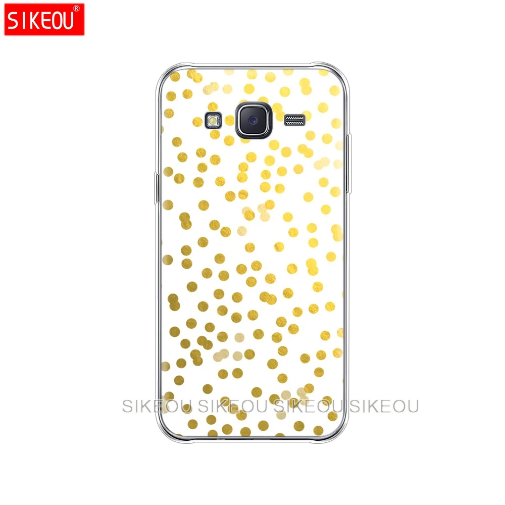 Silikone cover phone case for Samsung Galaxy J1 J2 J3 J5 J7 MINI 2016 prime Polka prikker