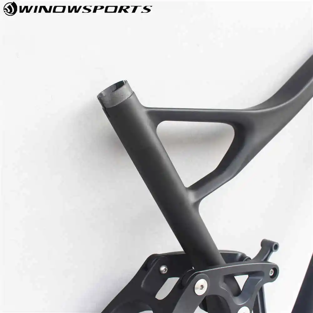 2020 Nye full suspension 29er Carbon Mtb Ramme XC 142x12mm Enduro cykler, mountain Carbon stel Mtb frame 29 med Maleri