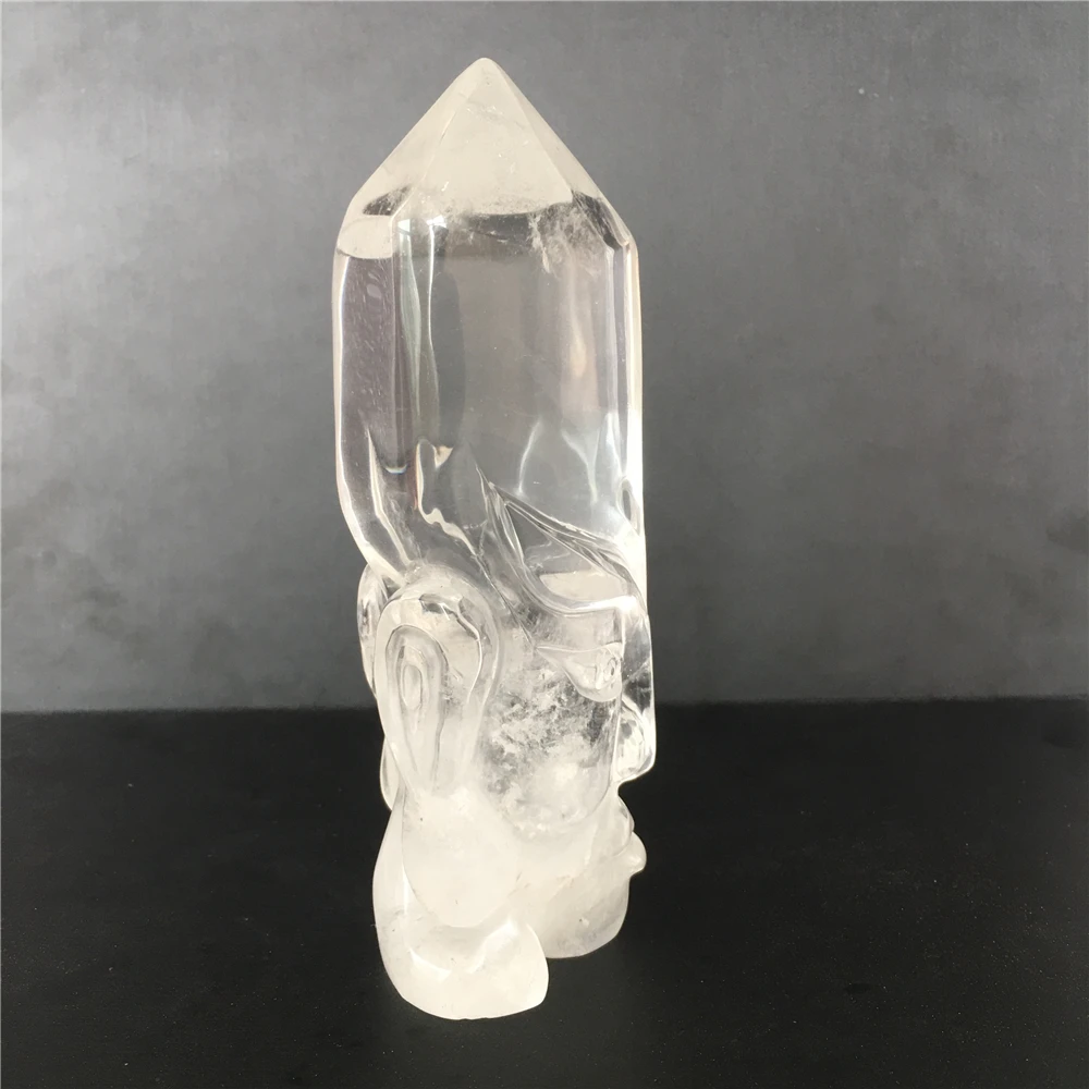 Naturlig kvarts krystal Vogter af rigdom til salg Sten hjem dekorative Halloween og gør det selv dekorationer gave Reiki