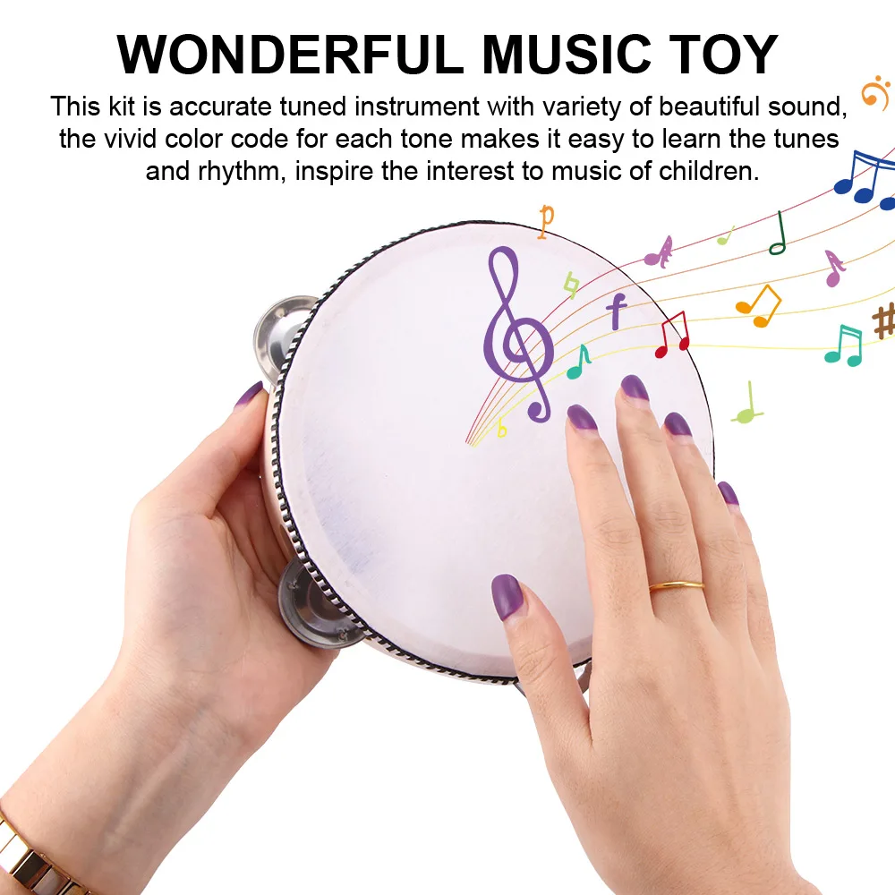 Musikalske Instrumenter til Toddler med Taske, 12 i 1 Musik Slagtøj Toy Sæt til Børn med Xylofon Rytme Band