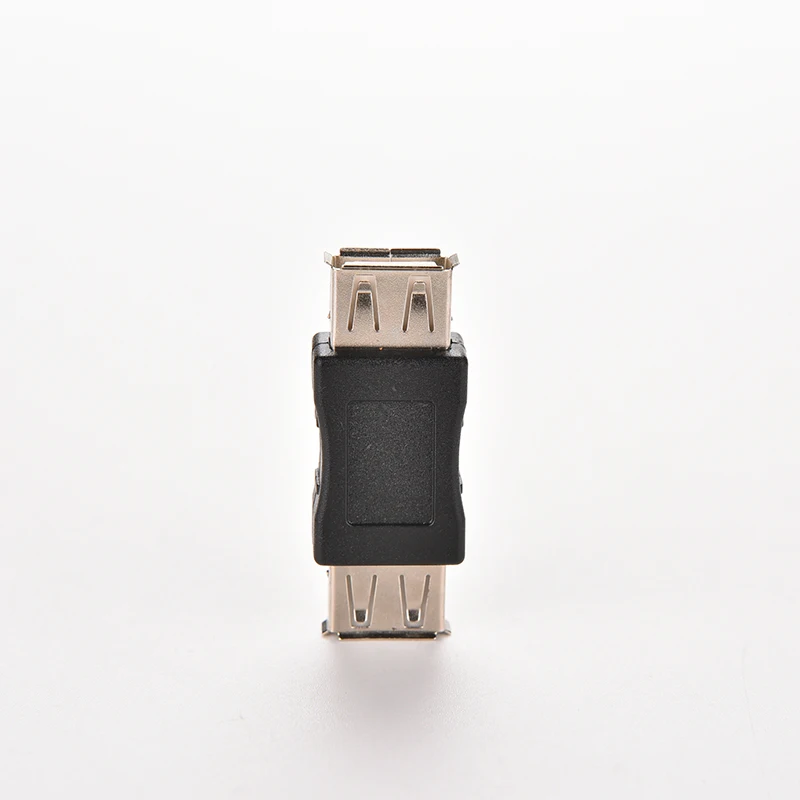 Mini-Konverter Sikkerhed USB2.0 Kvinde Til Kvinde-Stik Udvidelse Oplader Adapter Computer Kabler & Stik Tilbehør