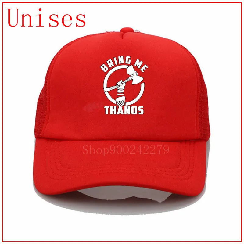 Bring Mig Thanos infinity krig hvide hatte til mænd baseball Tilbage liv sagen bedst sælgende 2020 Fashion kvinder caps kryds Kpop