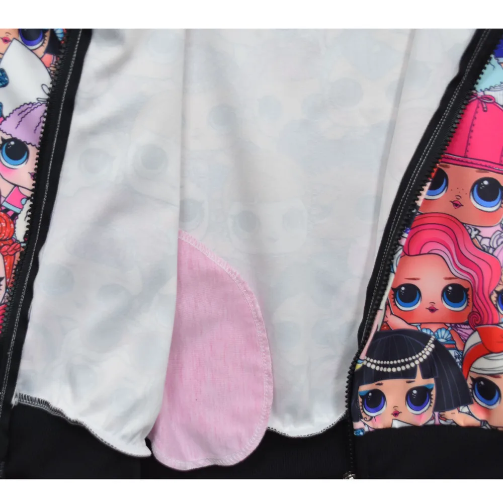 Nye Baby, Piger, Dukke Tøj Sæt Vinter Tyk Bomuld Tøj Sæt til Baby Piger Hættetrøjer+Kids Bukser, der Passer Børn Tøj Sæt