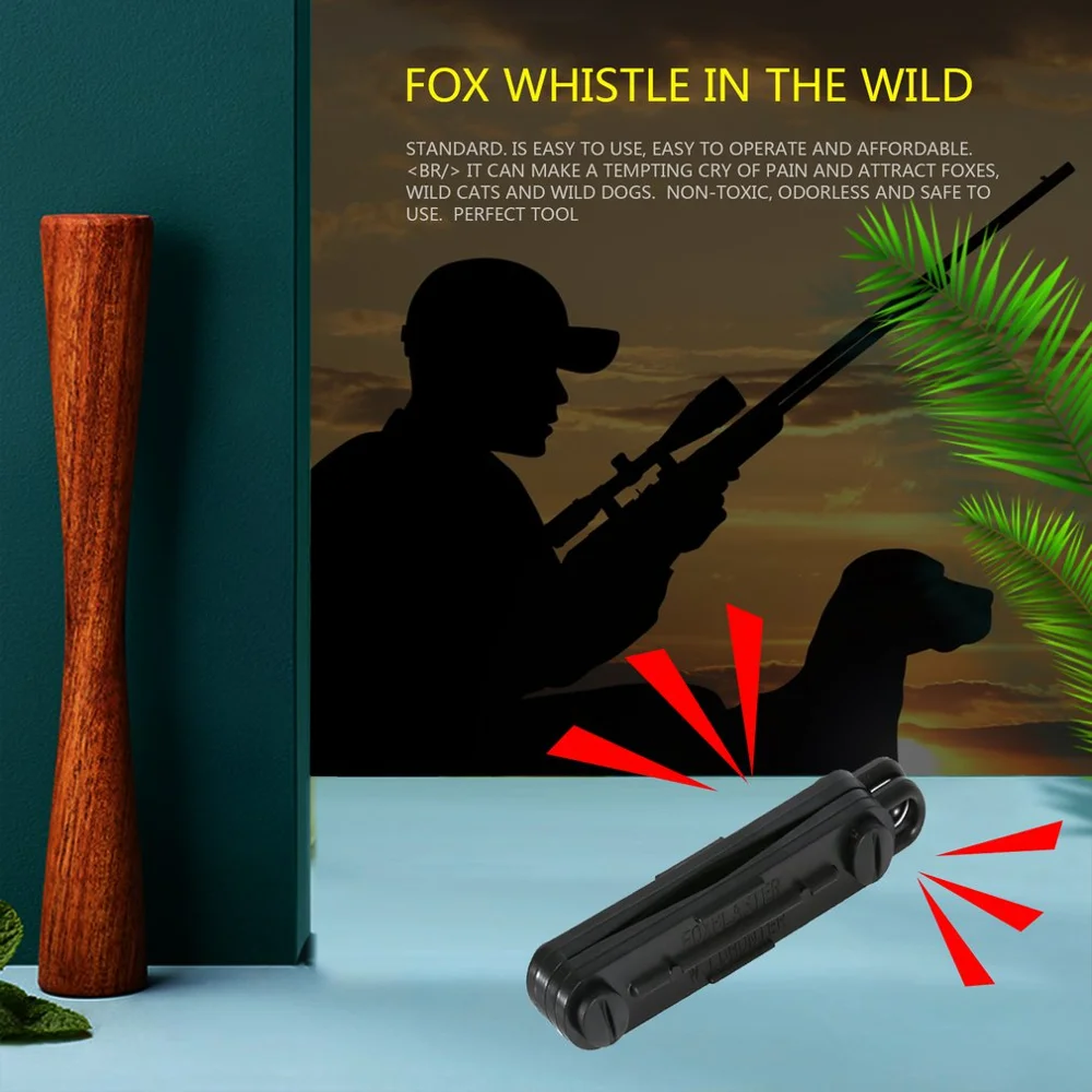 1 PC Udendørs Fox Ned Fox Blaster Opkald Fløjte Rovdyr på Jagt Værktøjer Camping Ringer til Kanin Spil, der Ringer Dyr Drop Shipping