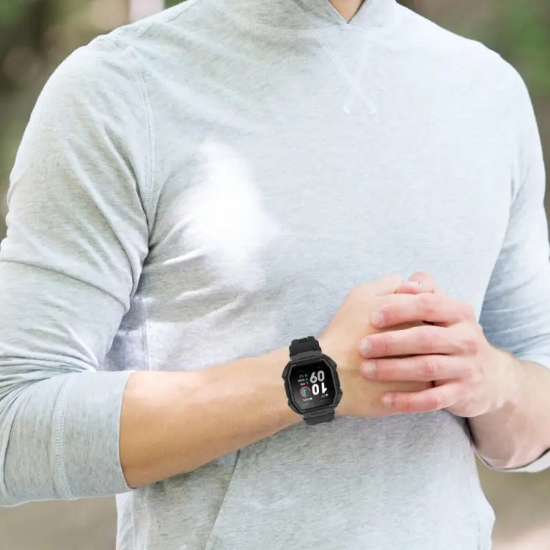 Silikone Håndledsrem Til Xiaomi Huami Amazfit Ares Smartwatch Sport Band Armbånd Udskiftning Af Rem Til Amazfit Ares A1908 Håndled