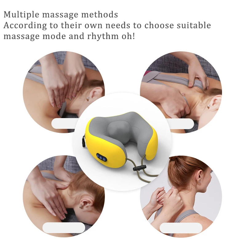 Multifunktionelle kontor bærbare nakke massage pude genopladelige nakke massage af Mini-hals smertelindrende og afslappende massage