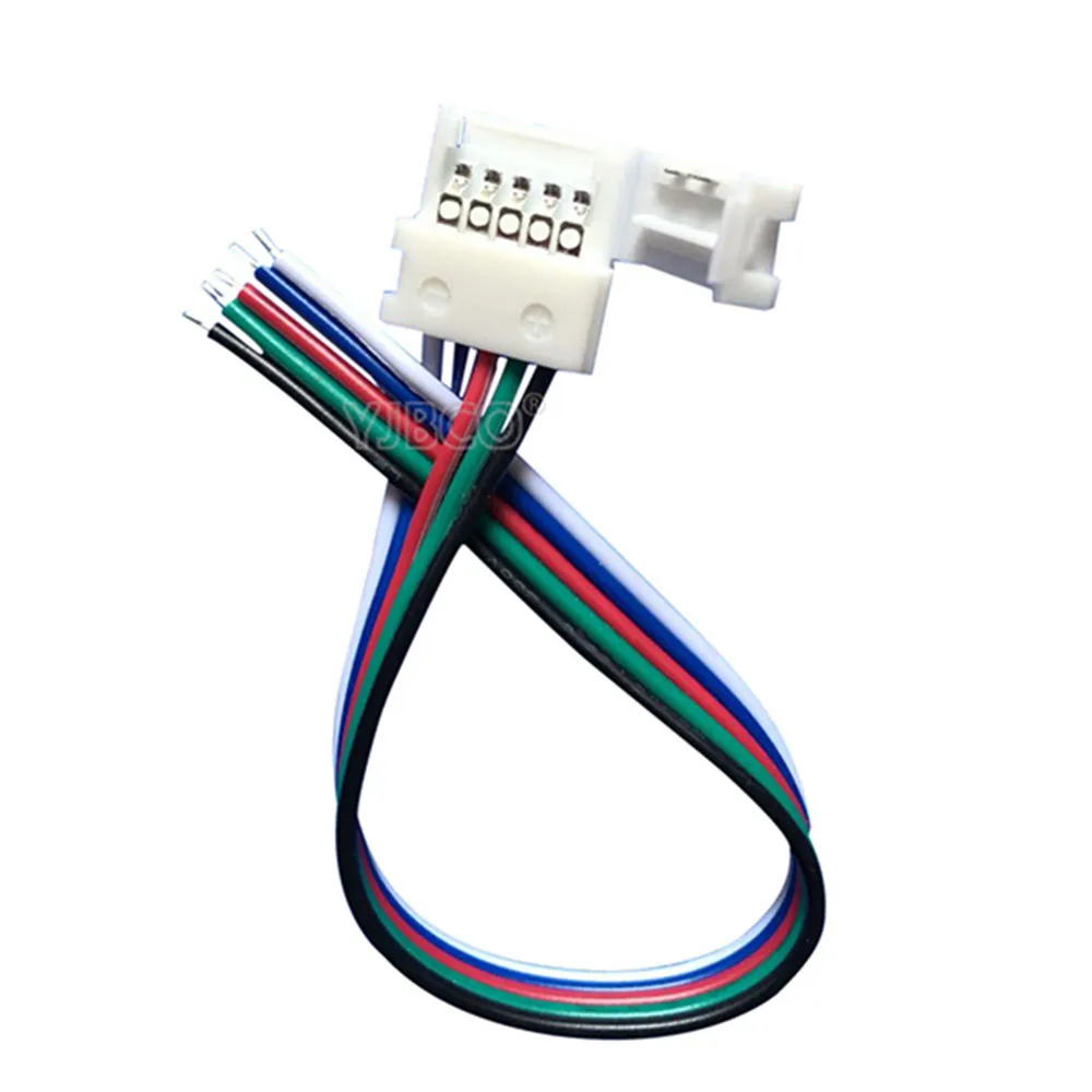 100pcs led-stik ledning 2pin 3pin 4pin 5pin 6pin stik Kabel Til WS2811 WS2812B RGB 5050 RGBW LED strip Light