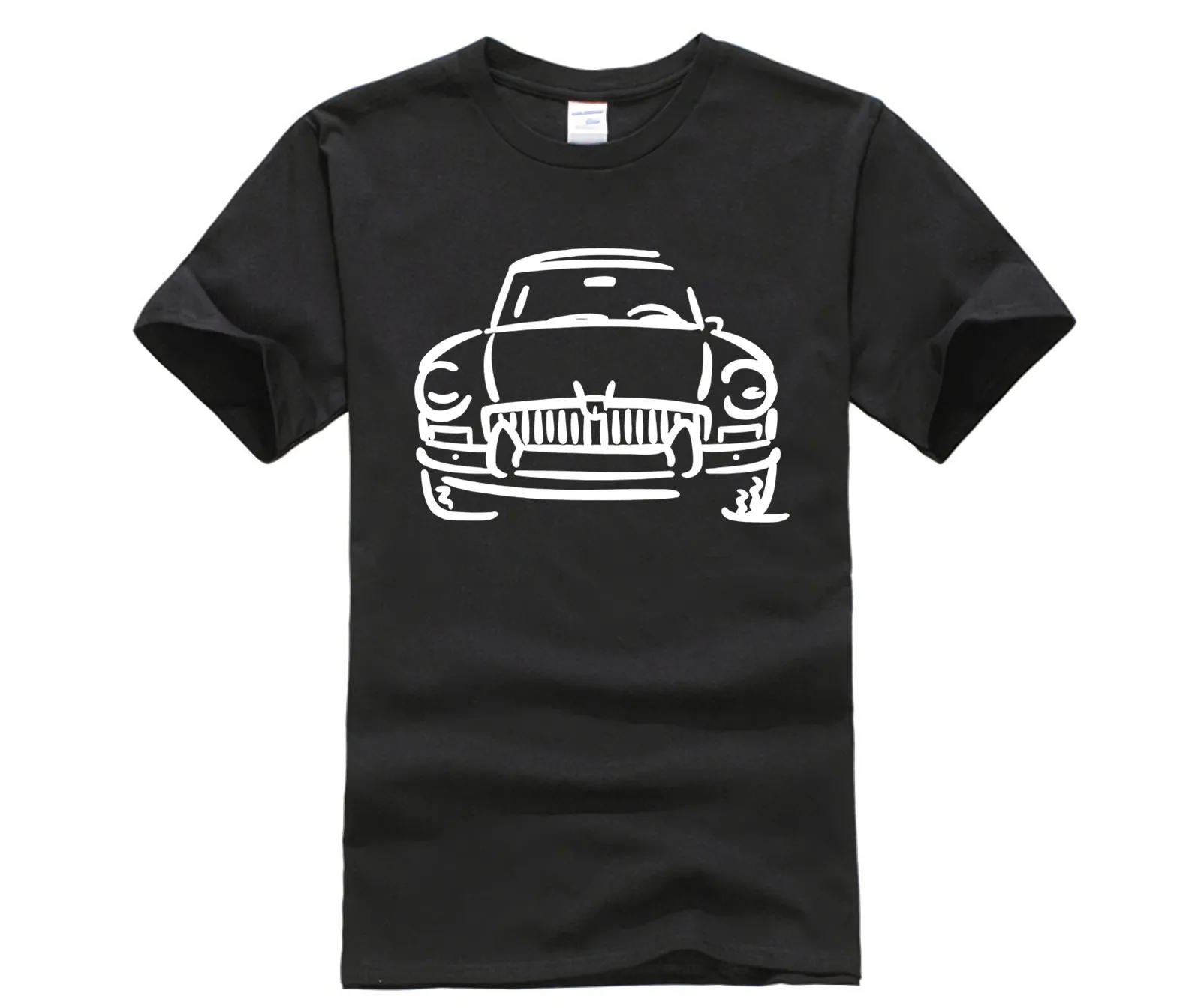 Casual kortærmet Tshirt Nyhed Mgb Gt Mg Britisk engelsk Roadster Sportsvogn Sommer Fashion Street kortærmet T-shirt