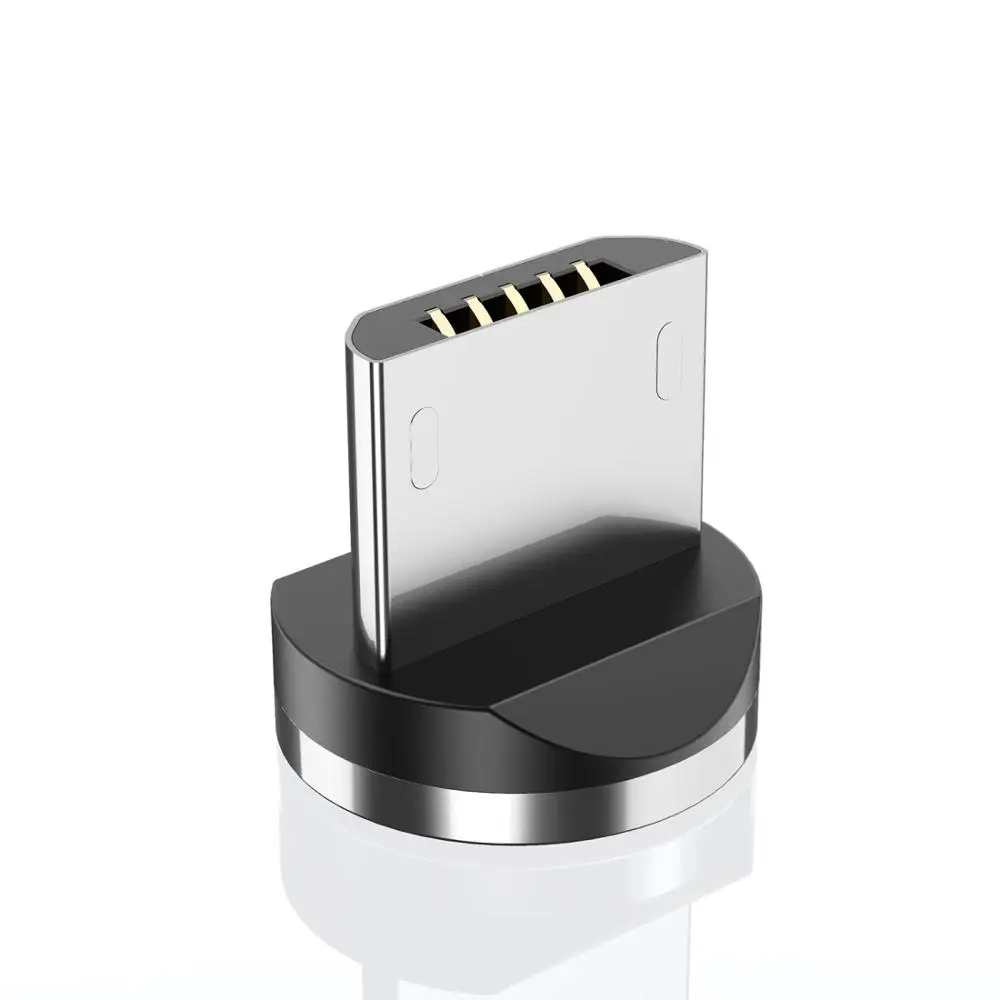 CaseMe Micro USB til USB-Magnetisk Opladning Kabel til Serie 1, Hurtig Opladning Magnet Oplader Kabel Længde : 1m(Sølv)