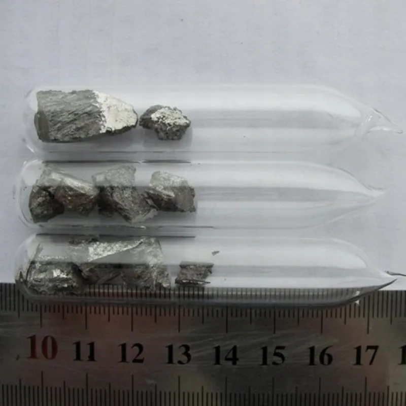 Sjældne Jordarters Metaller Erbium i Argon Beskyttet Glas Elementært 3N Er >99.9% 10gram