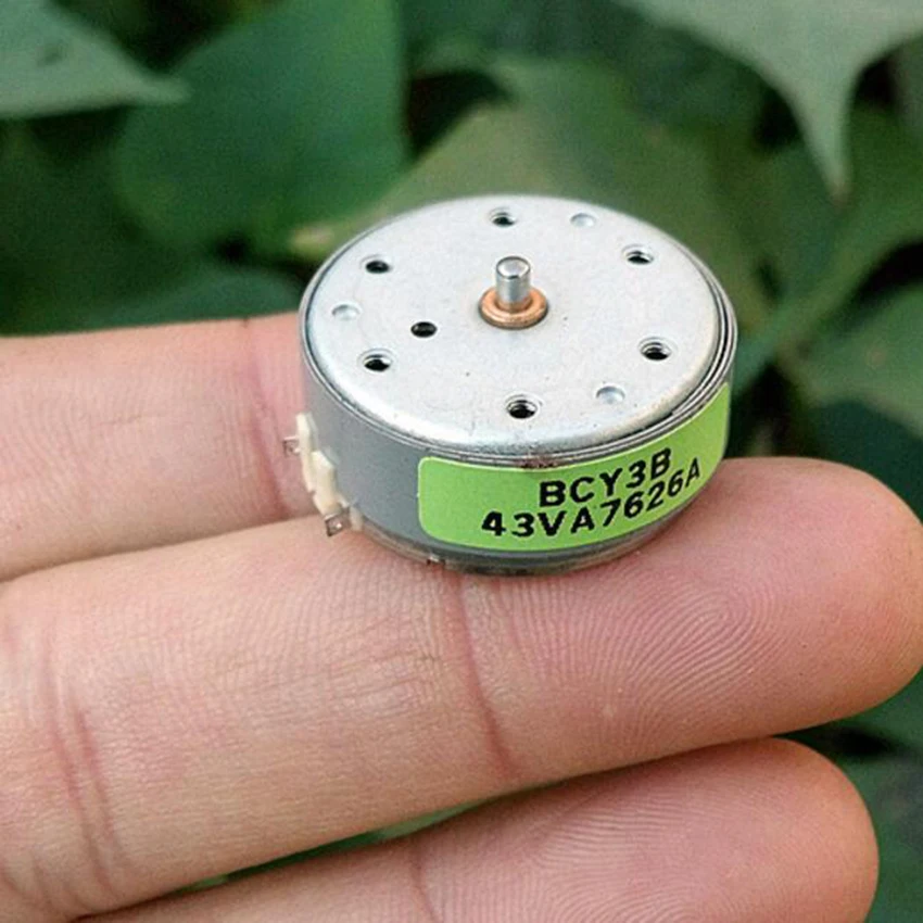 1 STK 400 ultra-tynd lyd fra Solar lille DC3V motor 6500 rpm DIY model