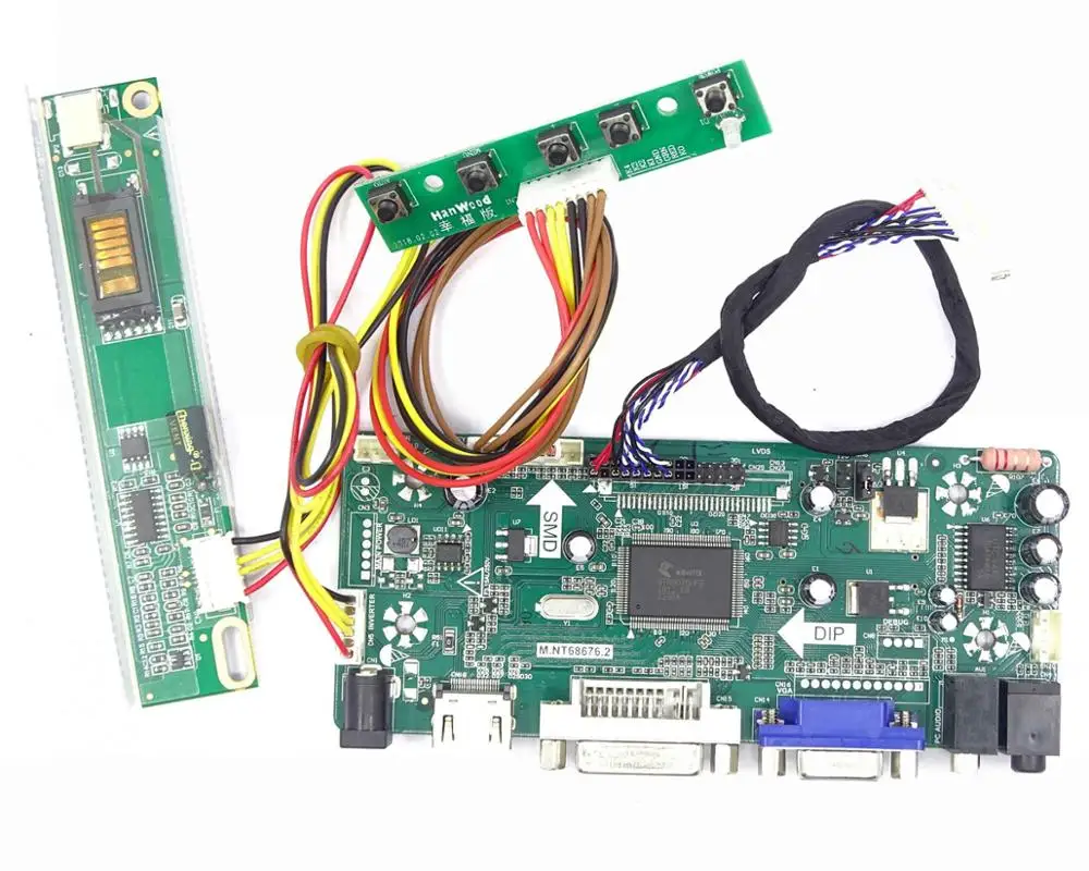 For LTN154P1-L04 Controller board Monitor Kit VGA HDMI 30pin LVDS 1 Lamper 1680X1050 LCD-DVI-15,4