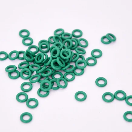 3pcs 2mm wire diameter grønne fluor gummi O-ring ringe vandtæt isolering elastik 105mm-125 mm ydre diameter