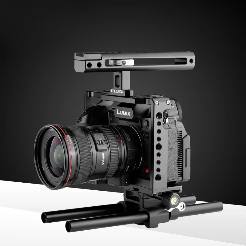 Dedikeret Kamera Bur Video Optagelse Bur Beslag Film, Filmproduktion, Stabilisator Rig Fotografering Ramme For Panasonic S1/S1H/S1R