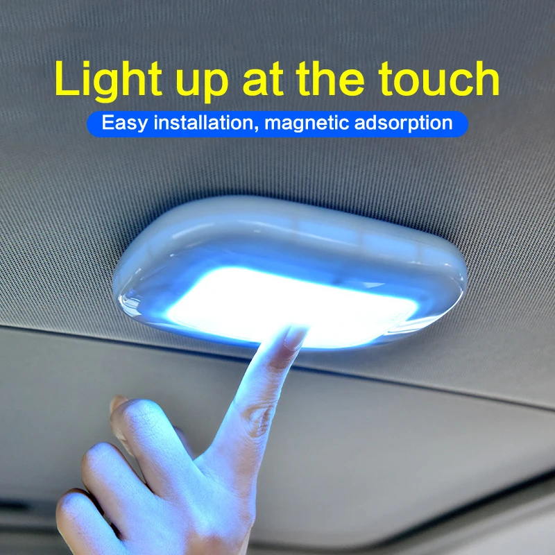 Bil Læselampe Led Interiør Lampe Belysning Lampe Indendørs Bageste Tag Kuffert Lampen Loft Lampe Bil Tilbehør