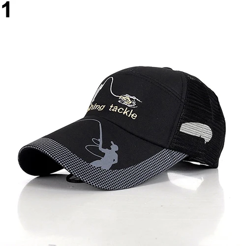 Mænd Fashion Udendørs Solbeskyttelse Tackle Mesh Baseball Fælles Landbrugspolitik, Fiskeri Hat