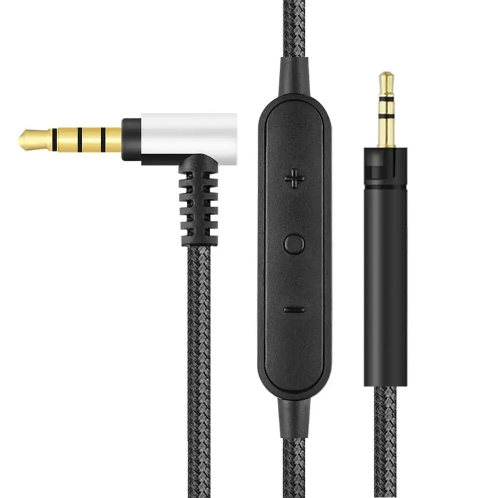 Opgradering Udskiftning Stereo Audio Kabel-Udvidelse Musik Ledningen Til Sennheiser Momentum 1.0 2.0 3.0 1 2 3 HD1 Over Ear Hovedtelefoner