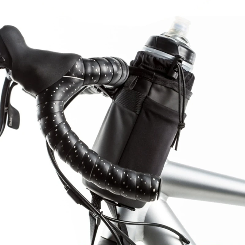 Cykel Hoved Vandflaske Bag Mountain Bike Styrtaske Sport Vandflaske Jakke Termisk Isolering
